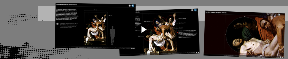 'El Descendimiento' de Caravaggio en Madrid